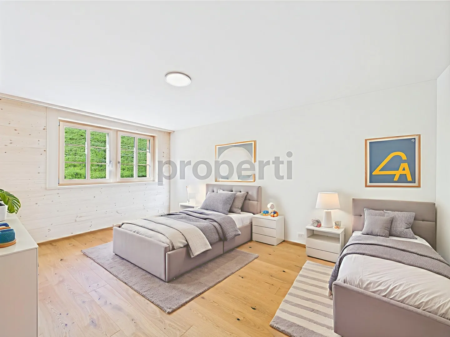 Grosszügige 4.5 Zimmer Wohnung in Oberwil im Simmental mit Aussicht - Foto 8 von 13