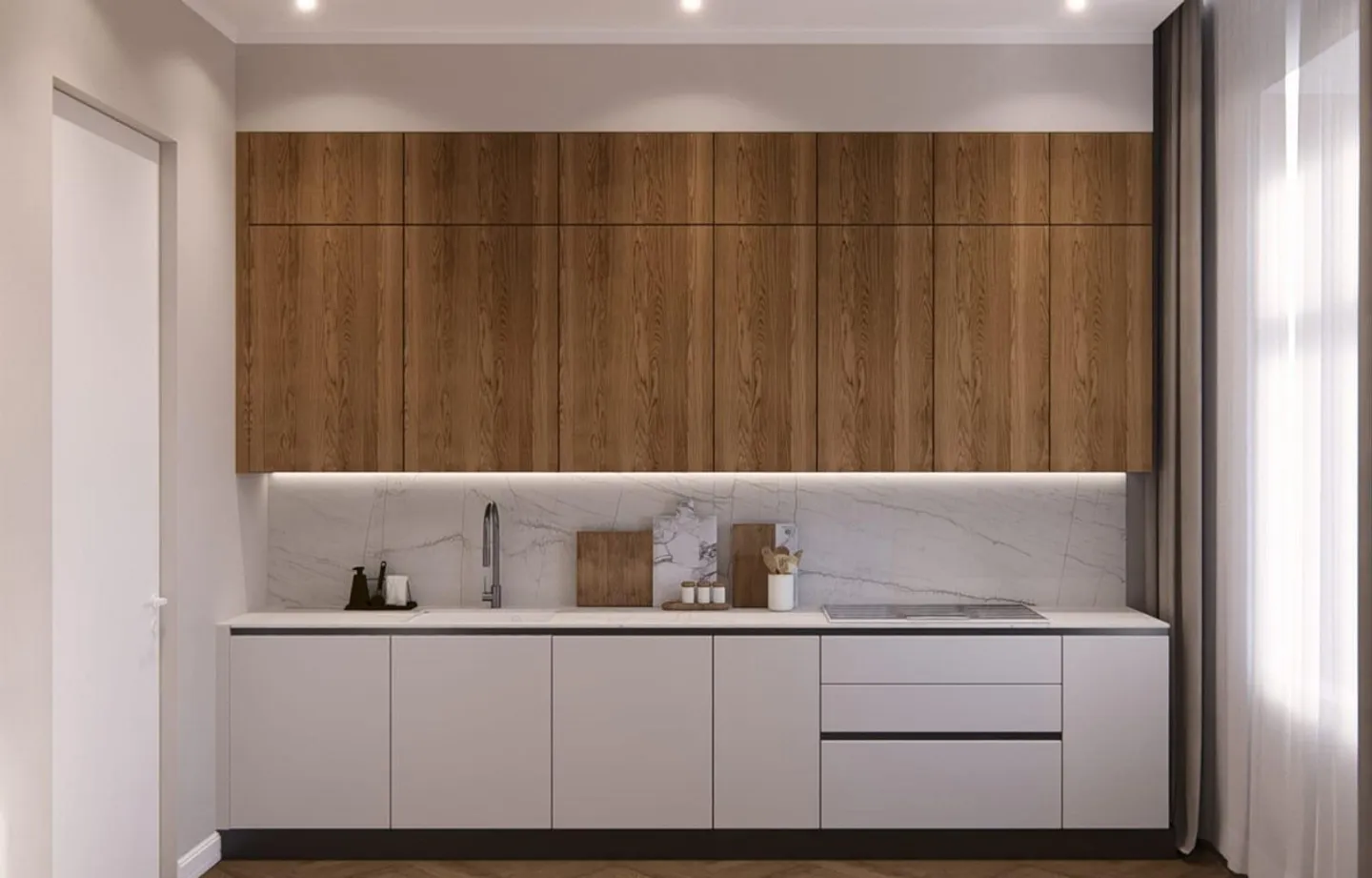 À LOUER APPARTEMENT ÉLÉGANT AVEC GRAND BALCON EN CENTRE - Photo 5 sur 13