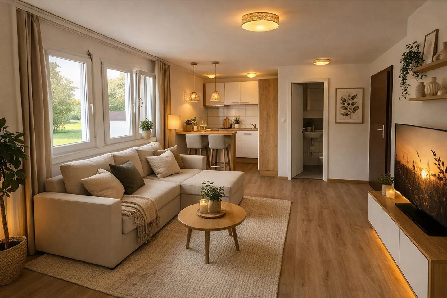 Gemütliches Studio in zentraler Lage - Foto 5 von 7