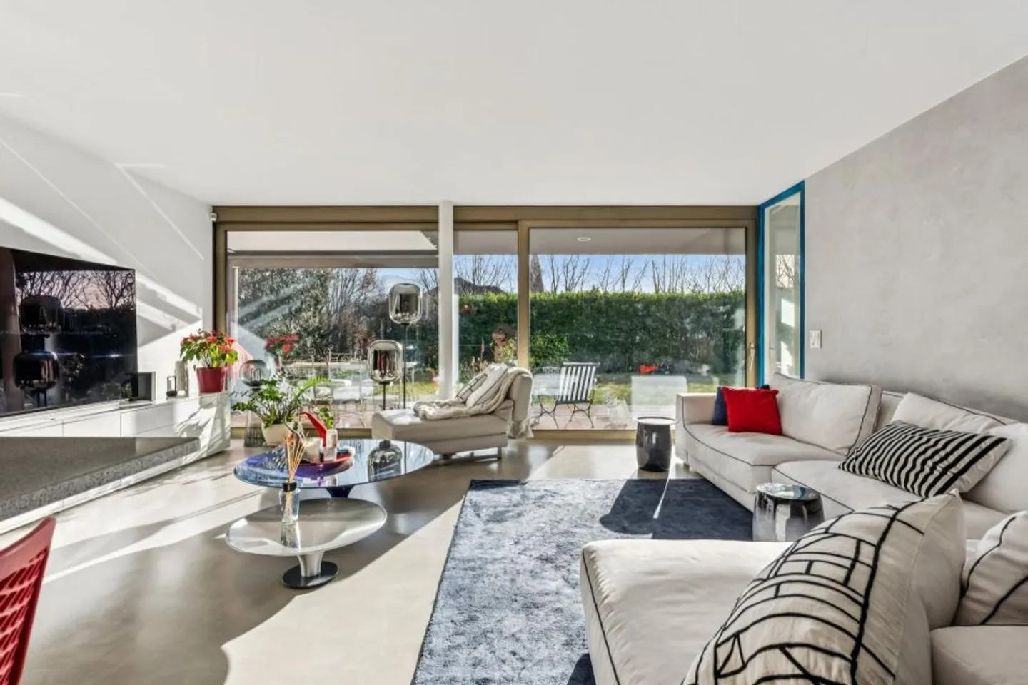 Champel Wunderschöne 6-Zimmer-Duplexwohnung mit Garten - Foto 3 von 13