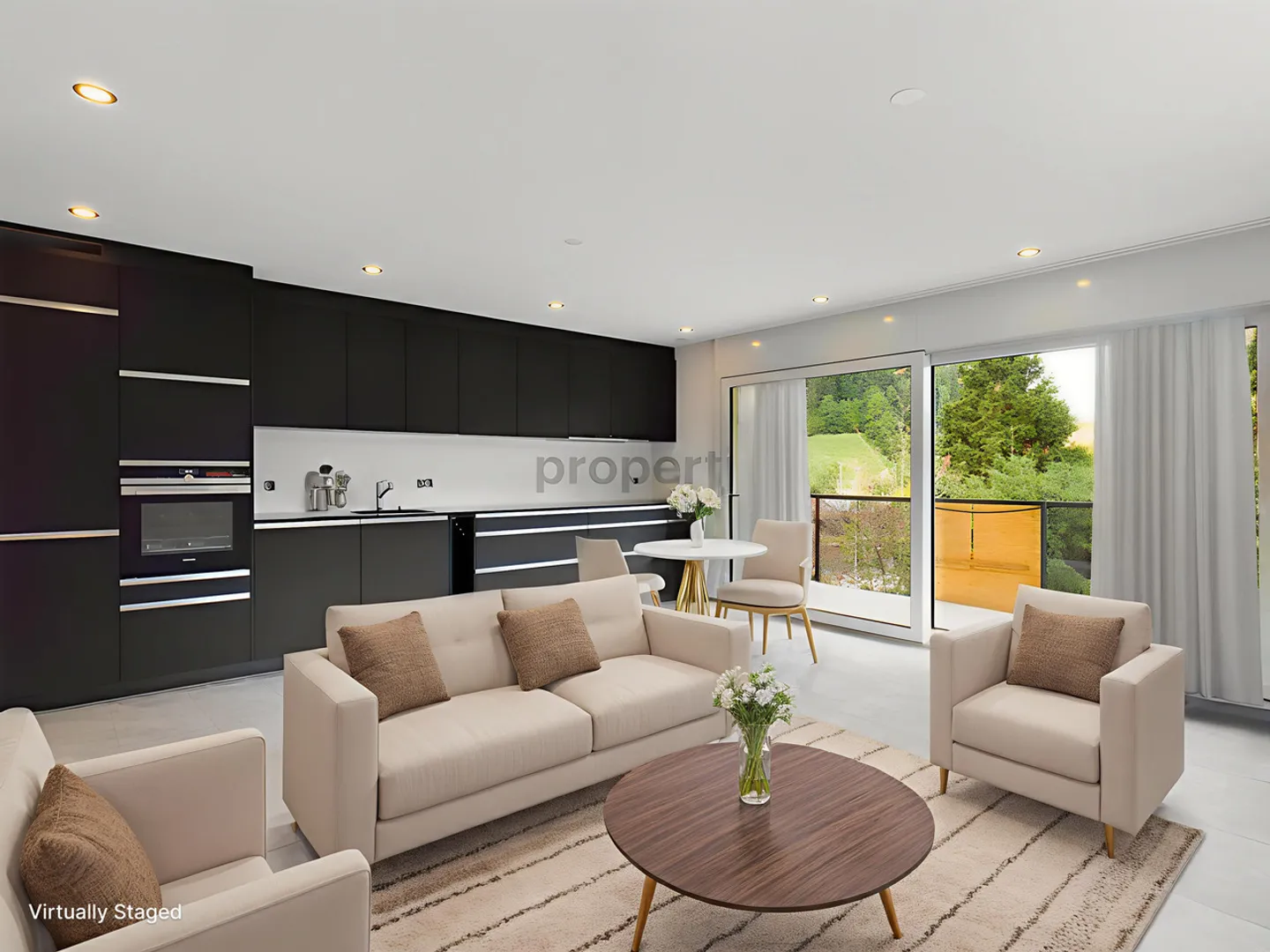 Moderne 3.5-Zimmer-Wohnung in Bärau mit Balkon und Parkplatz - Foto 2 von 12