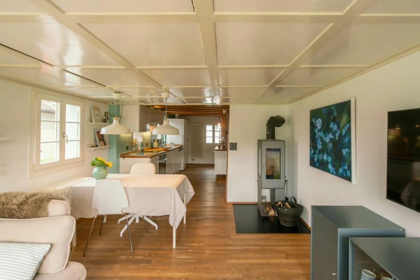 Maison de rangée d'angle dans un quartier résidentiel ensoleillé et calme - Photo 5 sur 7