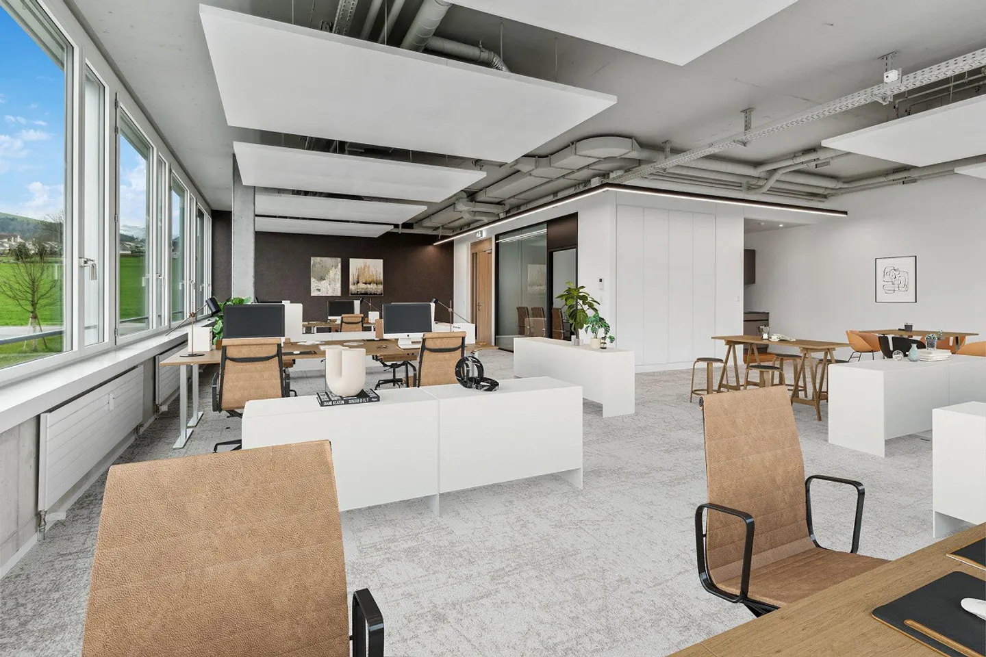 Uffici di prima classe con interni finiti - Affitta ora - Foto 6 di 10