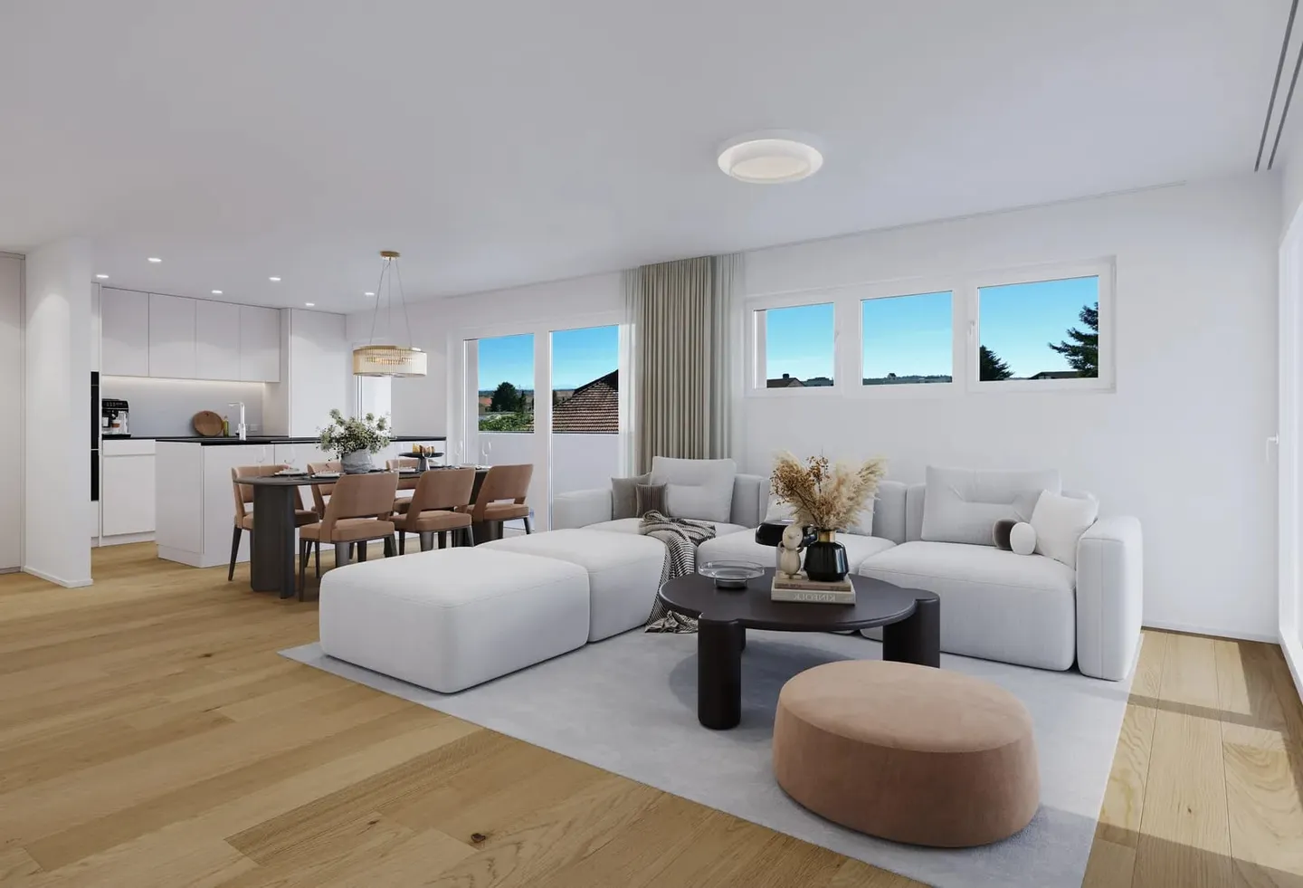 Nuovo progetto di costruzione a Niederbipp: Appartamento moderno, spazioso e perfettamente situato di 4,5 stanze con balcone - Foto 1 di 13