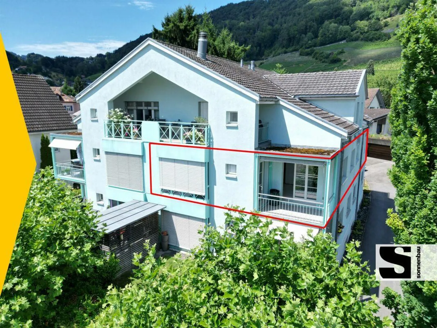 Charmante Wohnung in Berneck - Foto 1 von 12