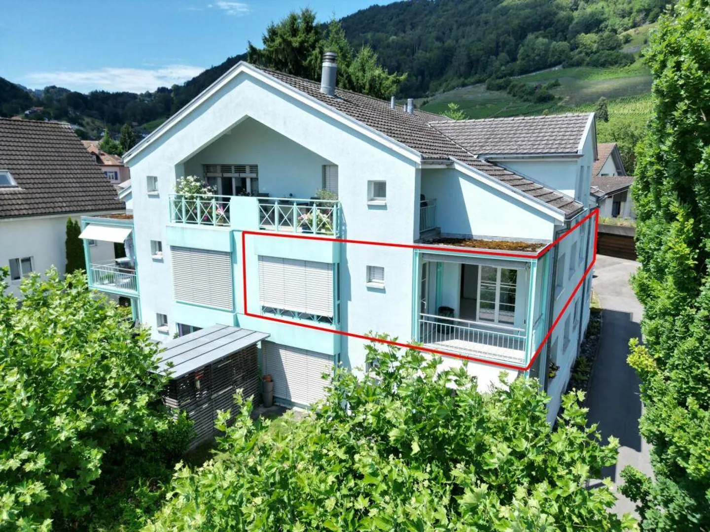 Charmante Wohnung in Berneck - Foto 2 von 12