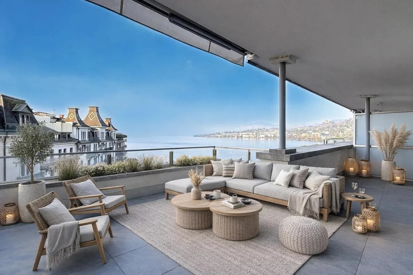 Penthouse mit Seeblick - Foto 1 von 8