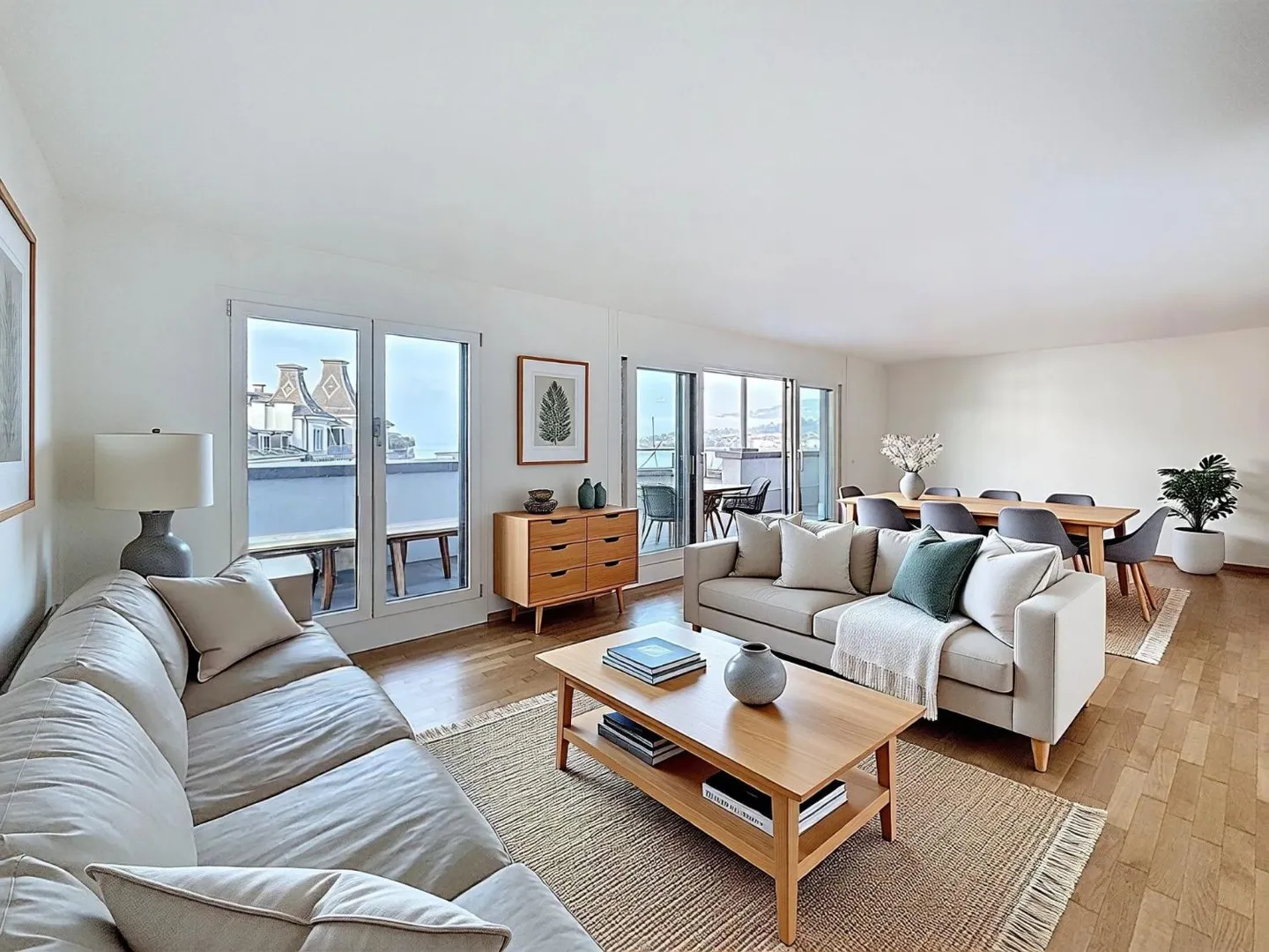 Penthouse mit Seeblick - Foto 2 von 8