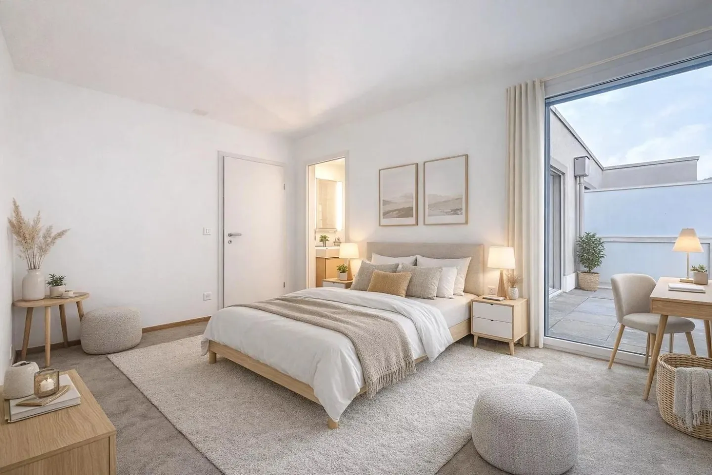 Penthouse mit Seeblick - Foto 7 von 8