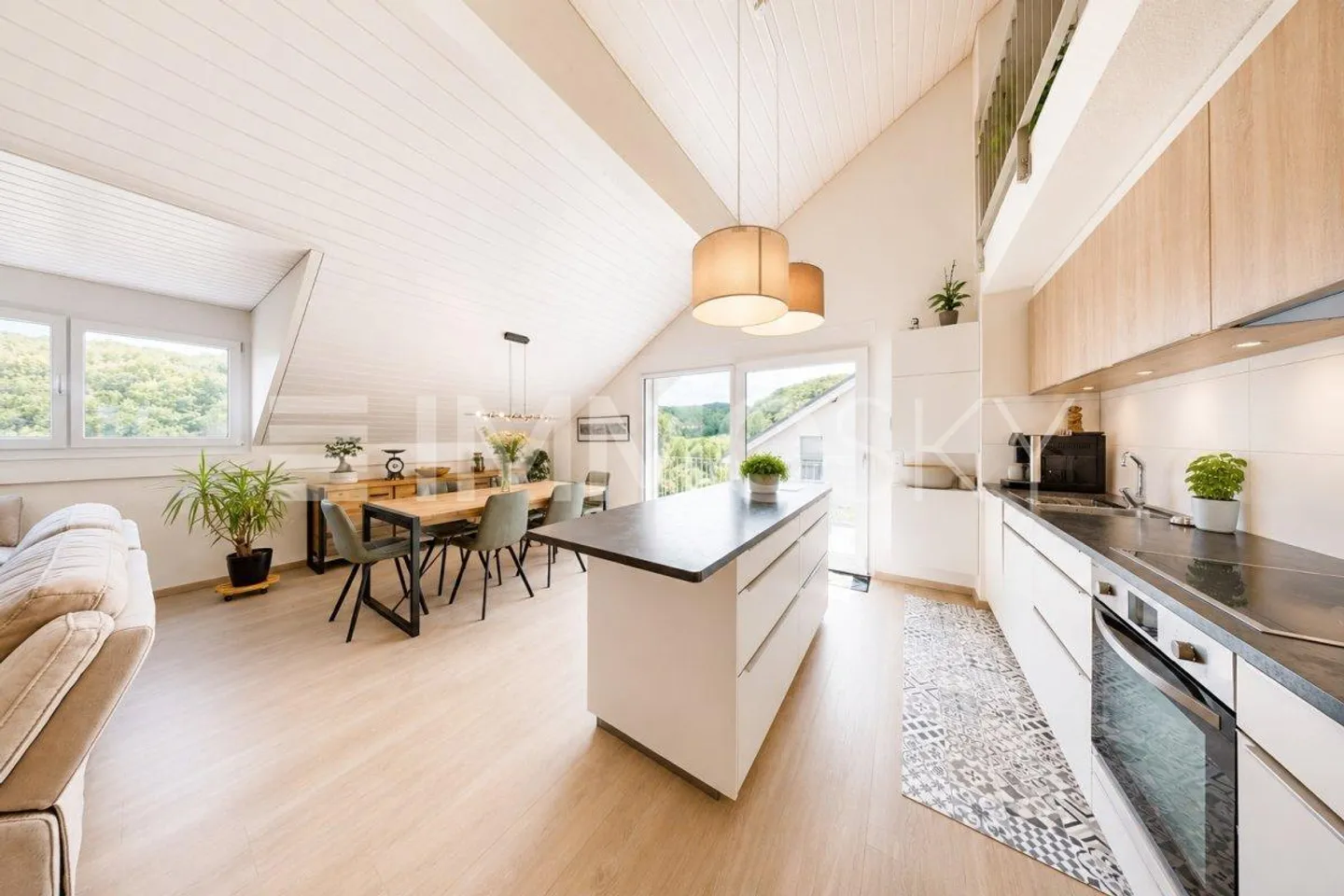 4,5-Zimmer-Wohnung von 131 m2, 10 Min. von Orbe - Foto 3 von 5