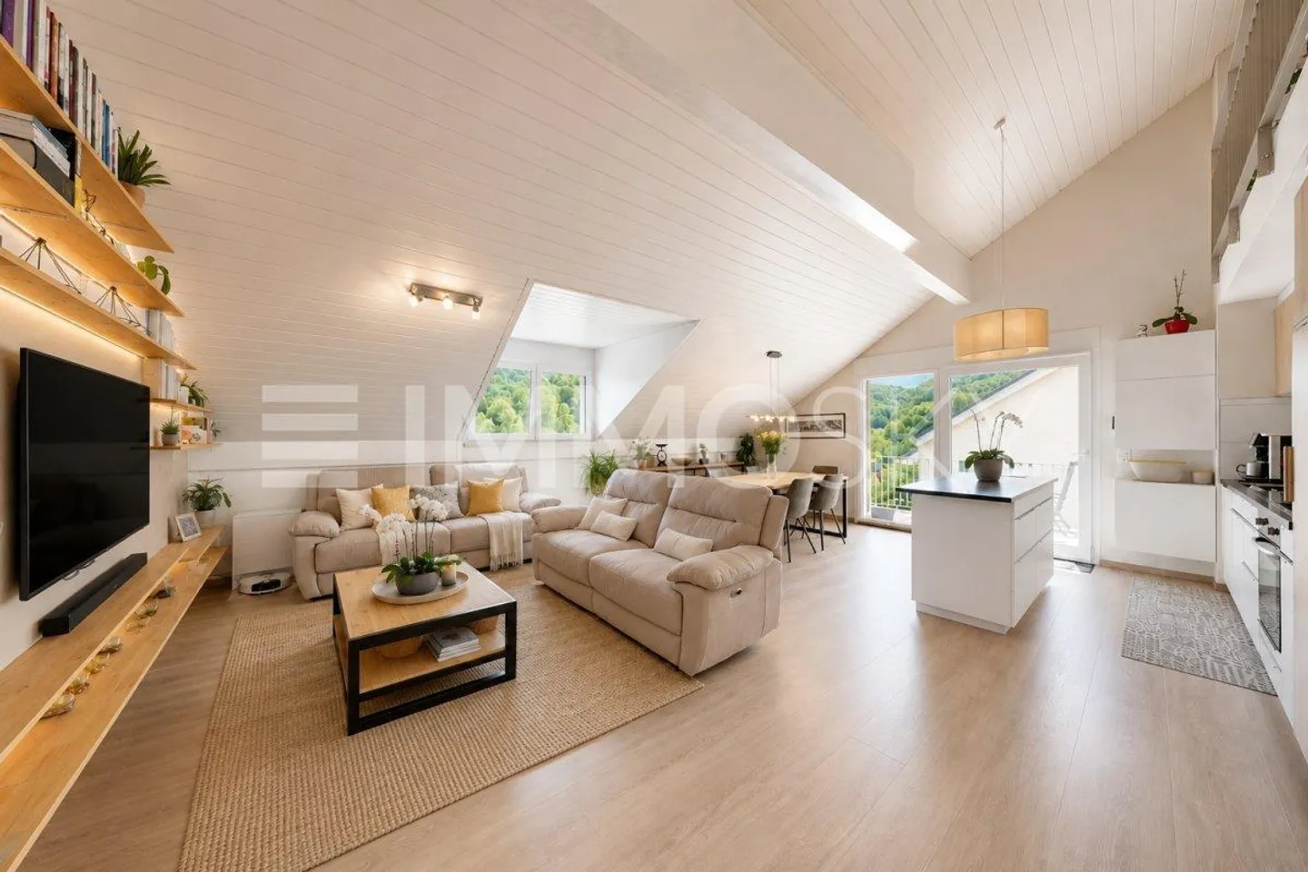 4,5-Zimmer-Wohnung von 131 m2, 10 Min. von Orbe - Foto 4 von 5