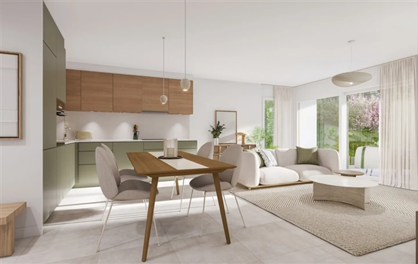 Appartement A7 - 4,5 pièces - Photo 3 sur 9