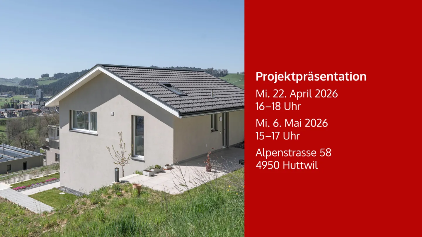 Belle maison mitoyenne de 4,5 pièces à Huttwil - Photo 1 sur 11