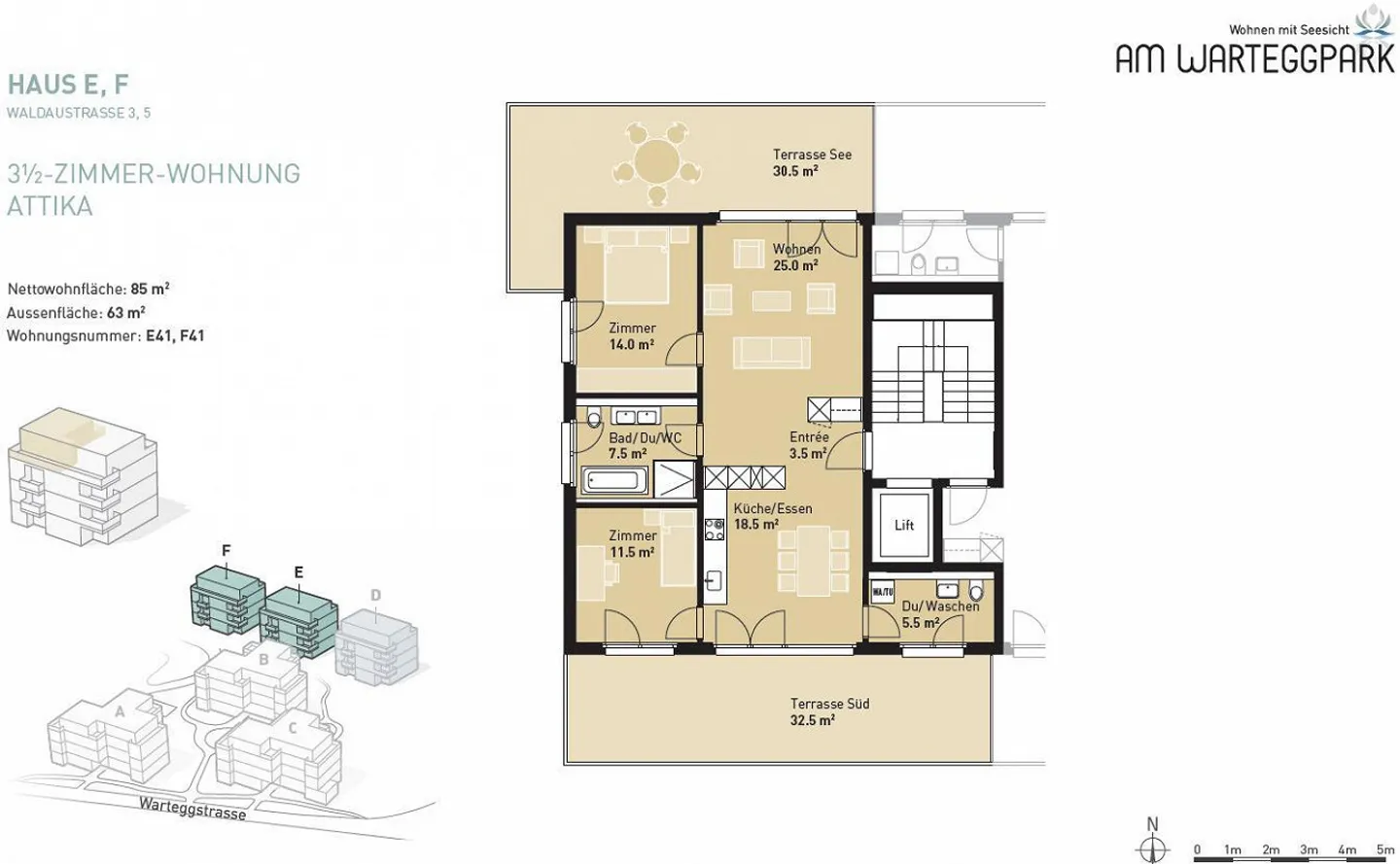 Penthouse apartment with lake and panoramic view! - Photo 7 of 7