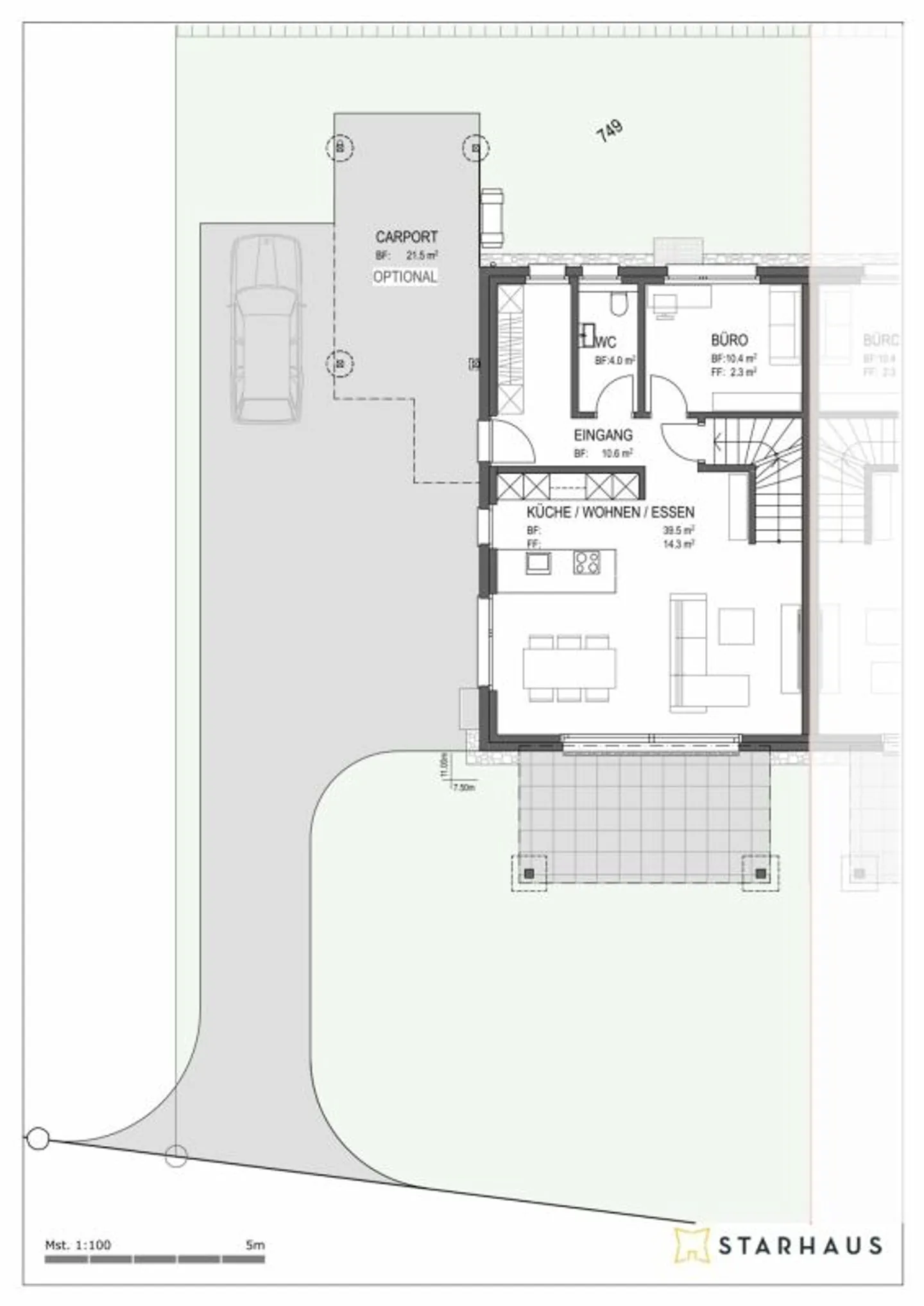 Casa bifamiliare con vista sui vigneti - Foto 5 di 12