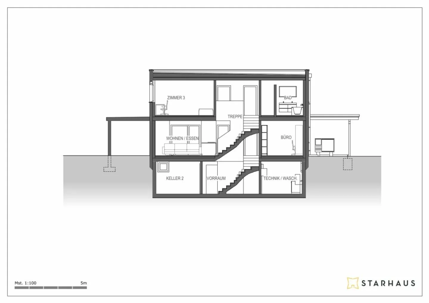Casa bifamiliare con vista sui vigneti - Foto 8 di 12
