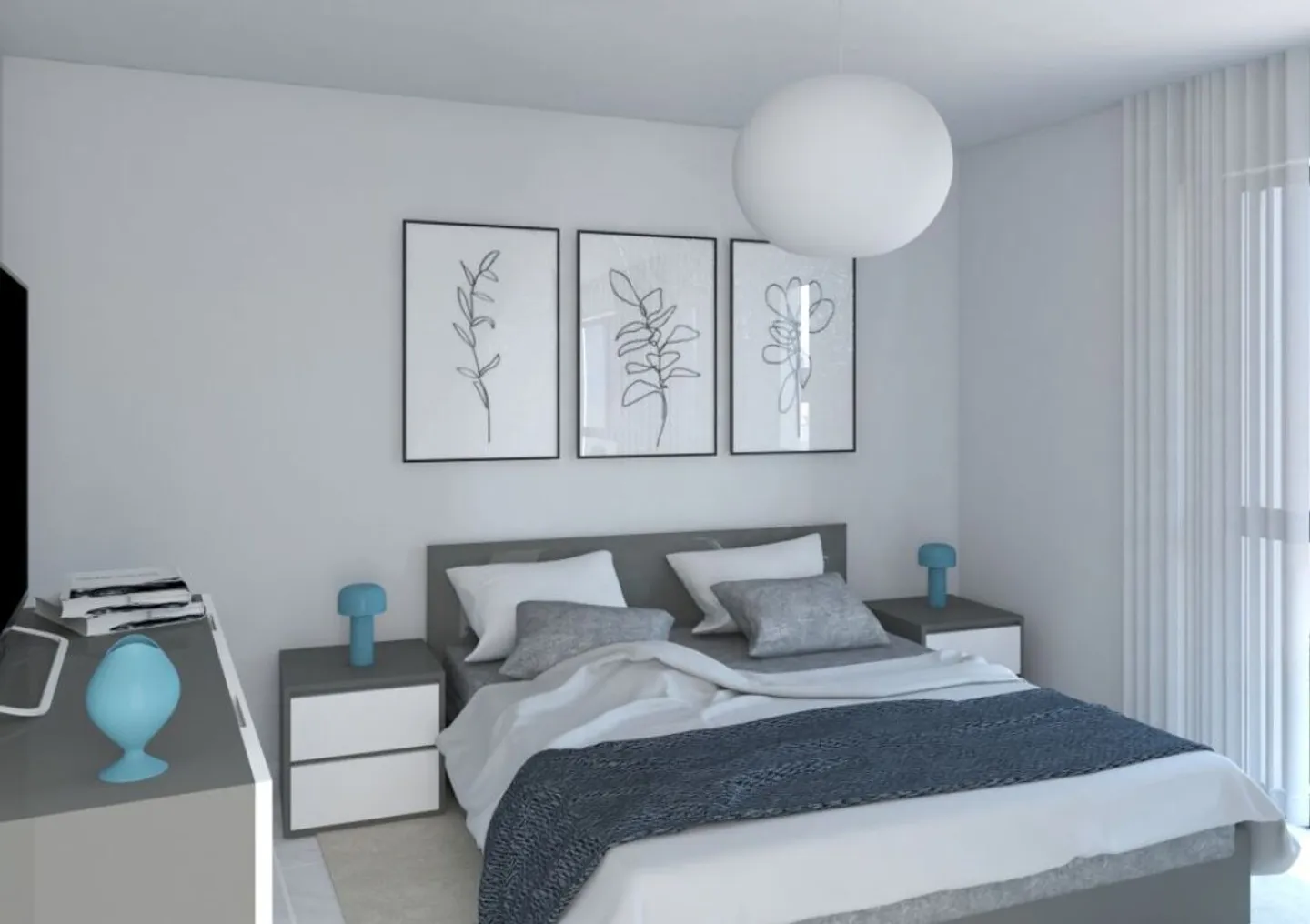 8 A - 4.5 with garden and communal pool - Residenza Lumino Locarno Monti - Photo 5 of 6