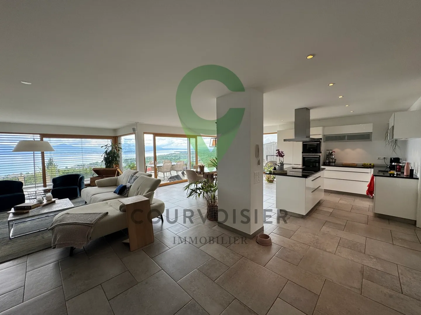 Vue panoramique lac et les Alpes et studio Indépendant en option - Photo 3 sur 11