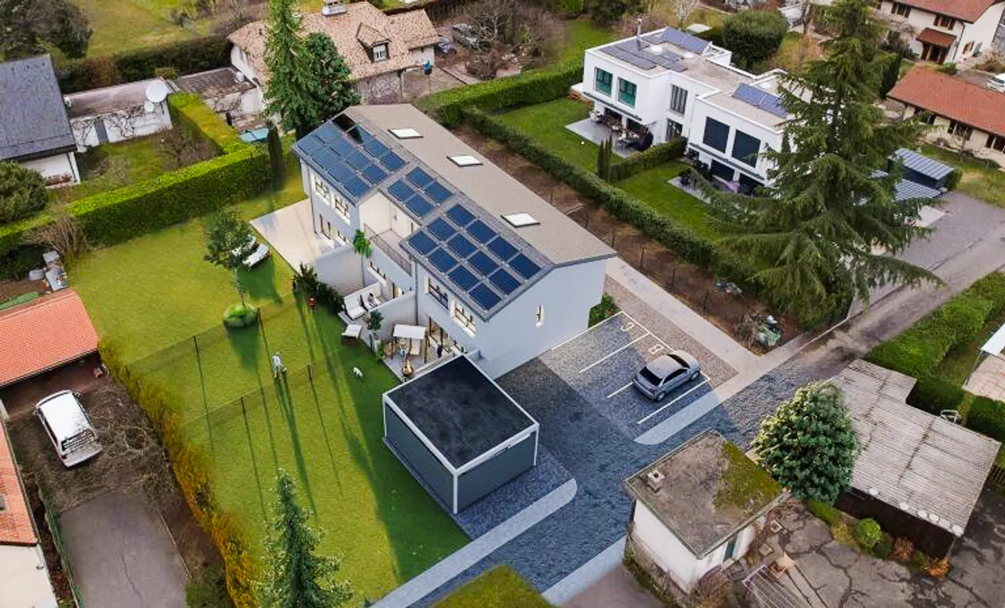 Neue Doppelhaushälfte in Presinge - Foto 4 von 4