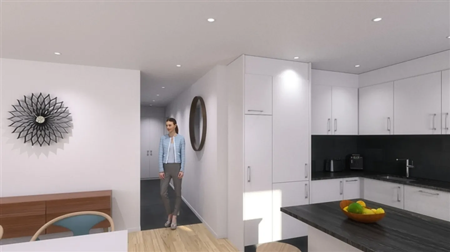 Payerne, in vendita, appartamento di 4,5 locali, al 1° piano + balcone - Foto 5 di 6