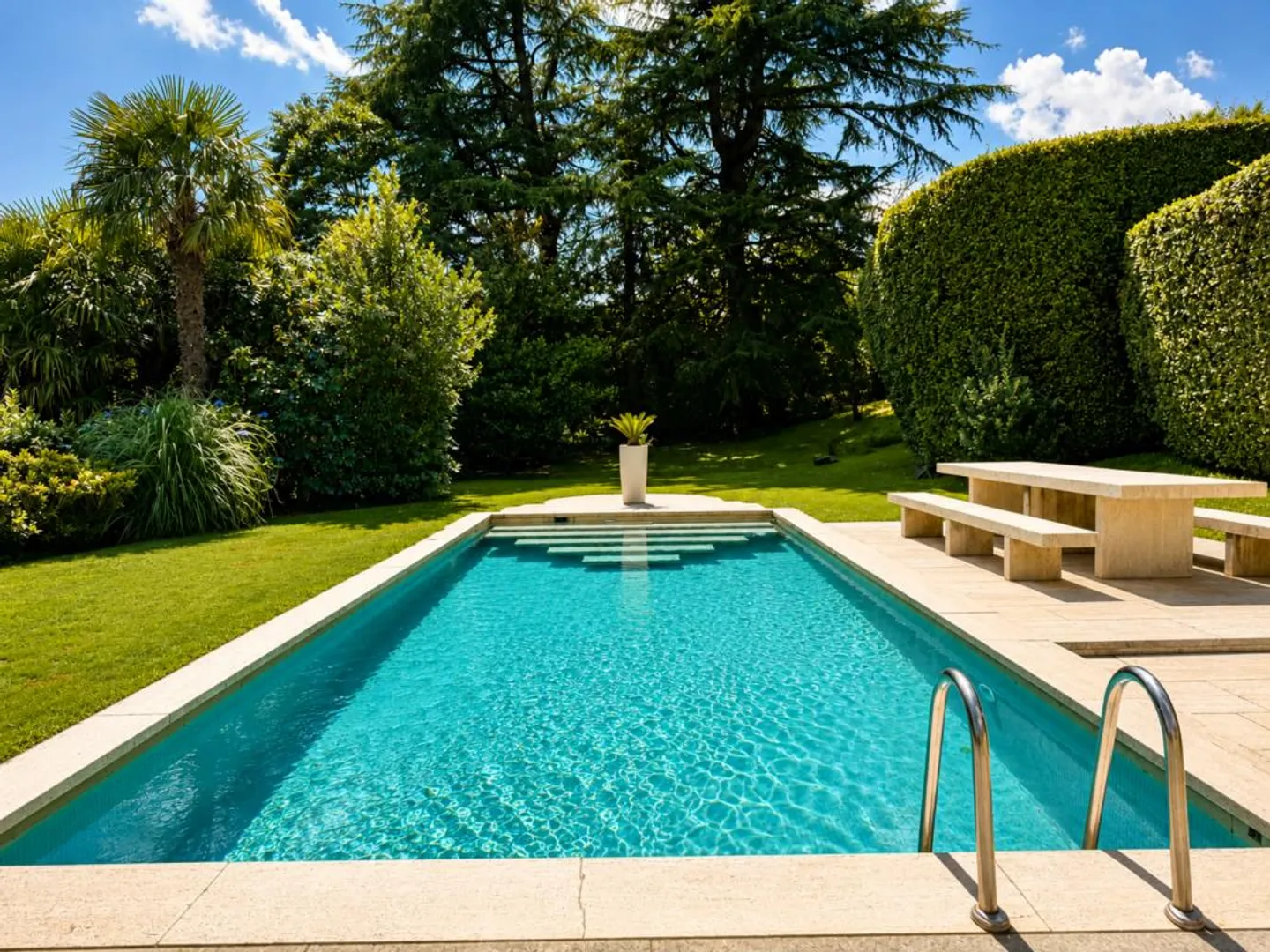 Exklusive freistehende Villa mit einem geräumigen Garten und Swimmingpool - Foto 8 von 9