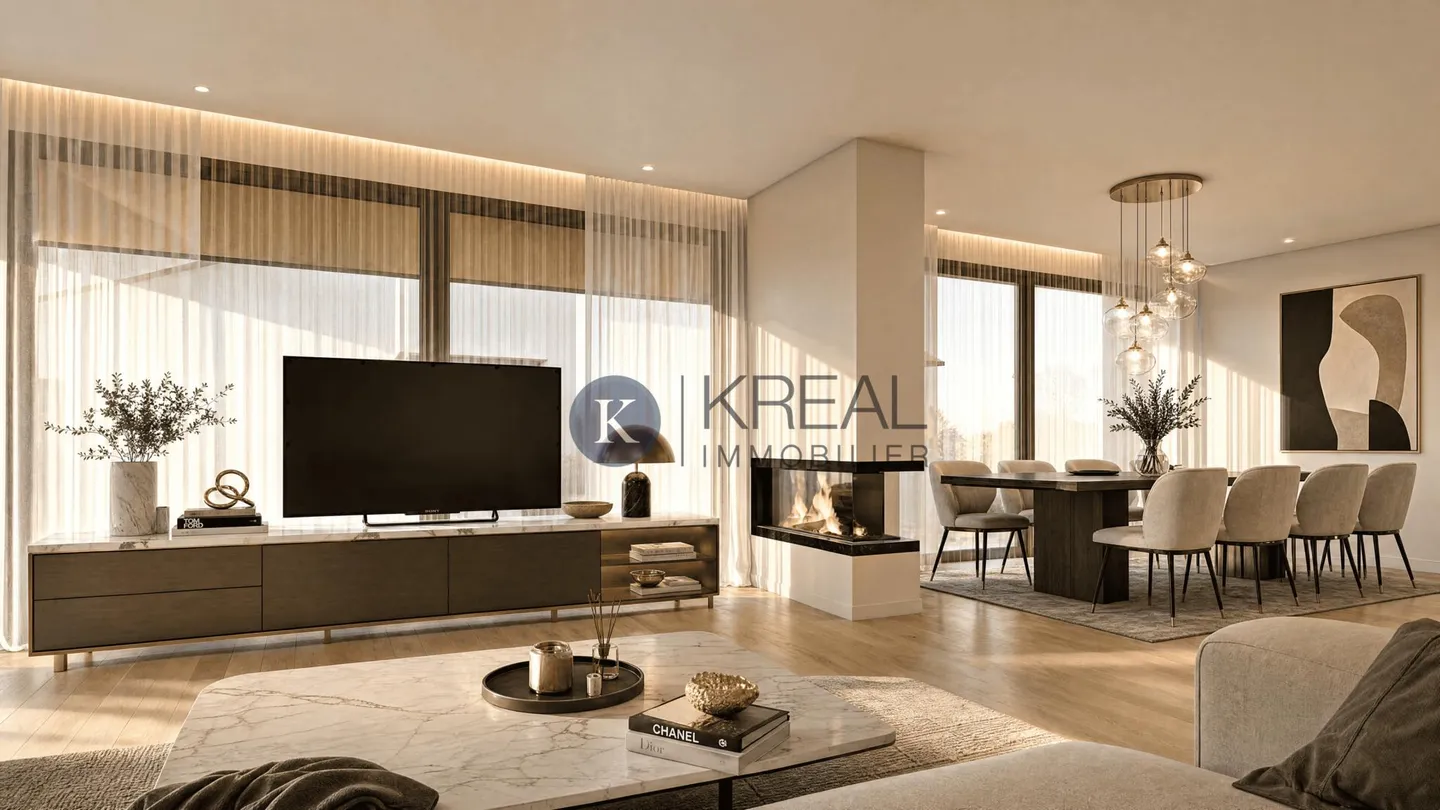 New semi-detached villa of 7.5 rooms ? 193 m² of living space - Photo 3 of 5