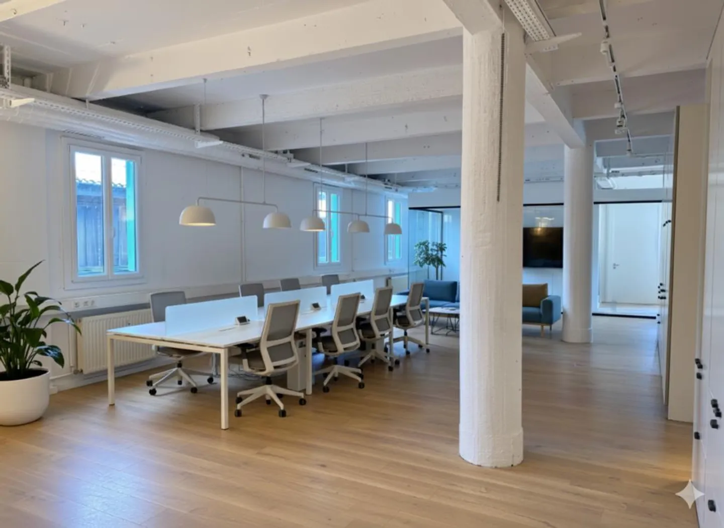 Ufficio di 163 m2 nel Quartiere del Flon - Foto 3 di 5