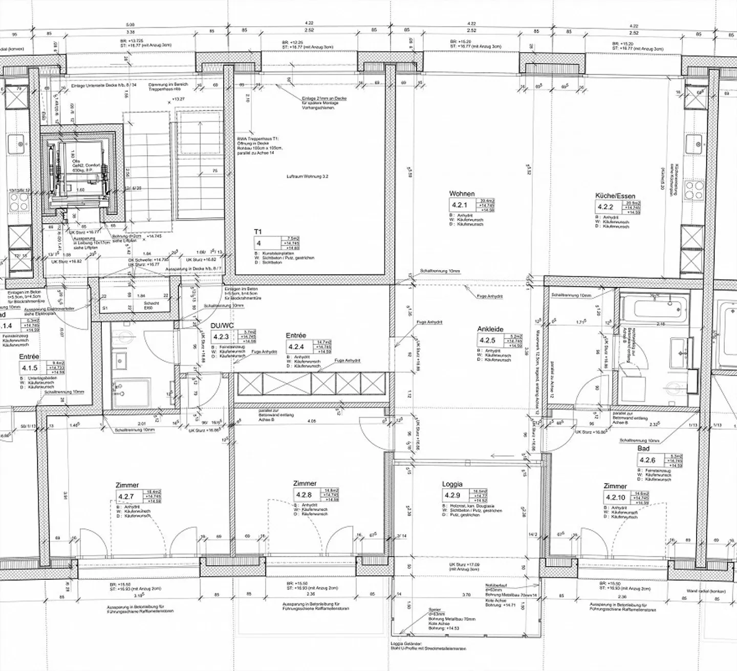 Unique 4.5-room apartment (136 m²) with large loggia & stunning view - Photo 22 of 27