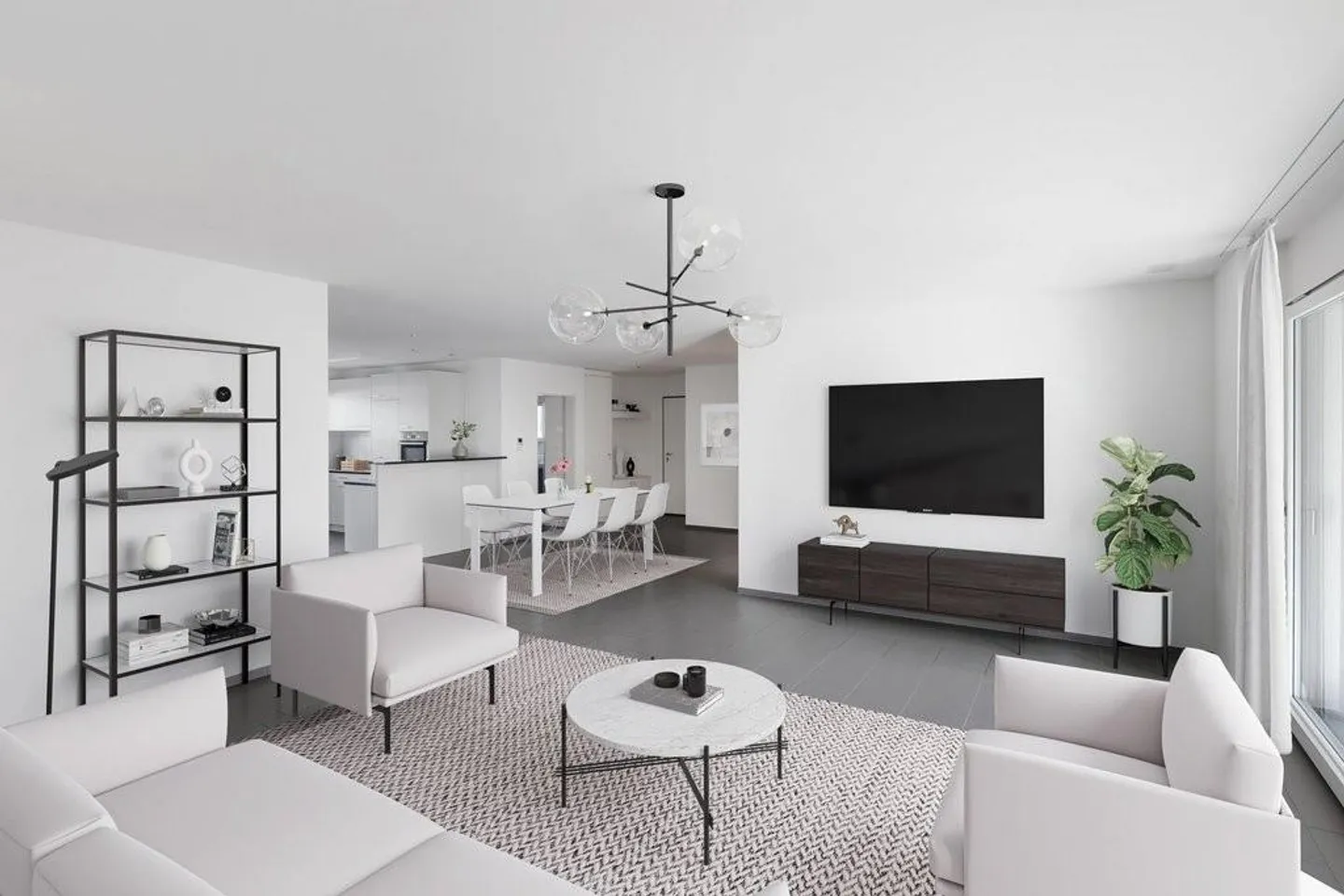 Moderne 5.5 Zimmer-Wohnung - Foto 2 von 9