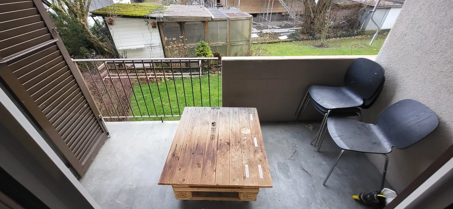 3-room apartment on the high ground floor with balcony in Biel - Photo 11 of 19