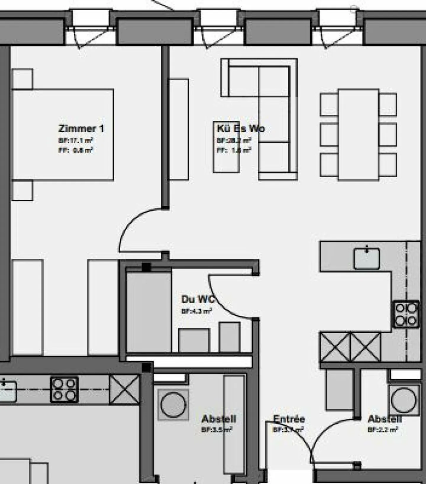 Appartamento moderno 2.5 locali - Foto 8 di 8