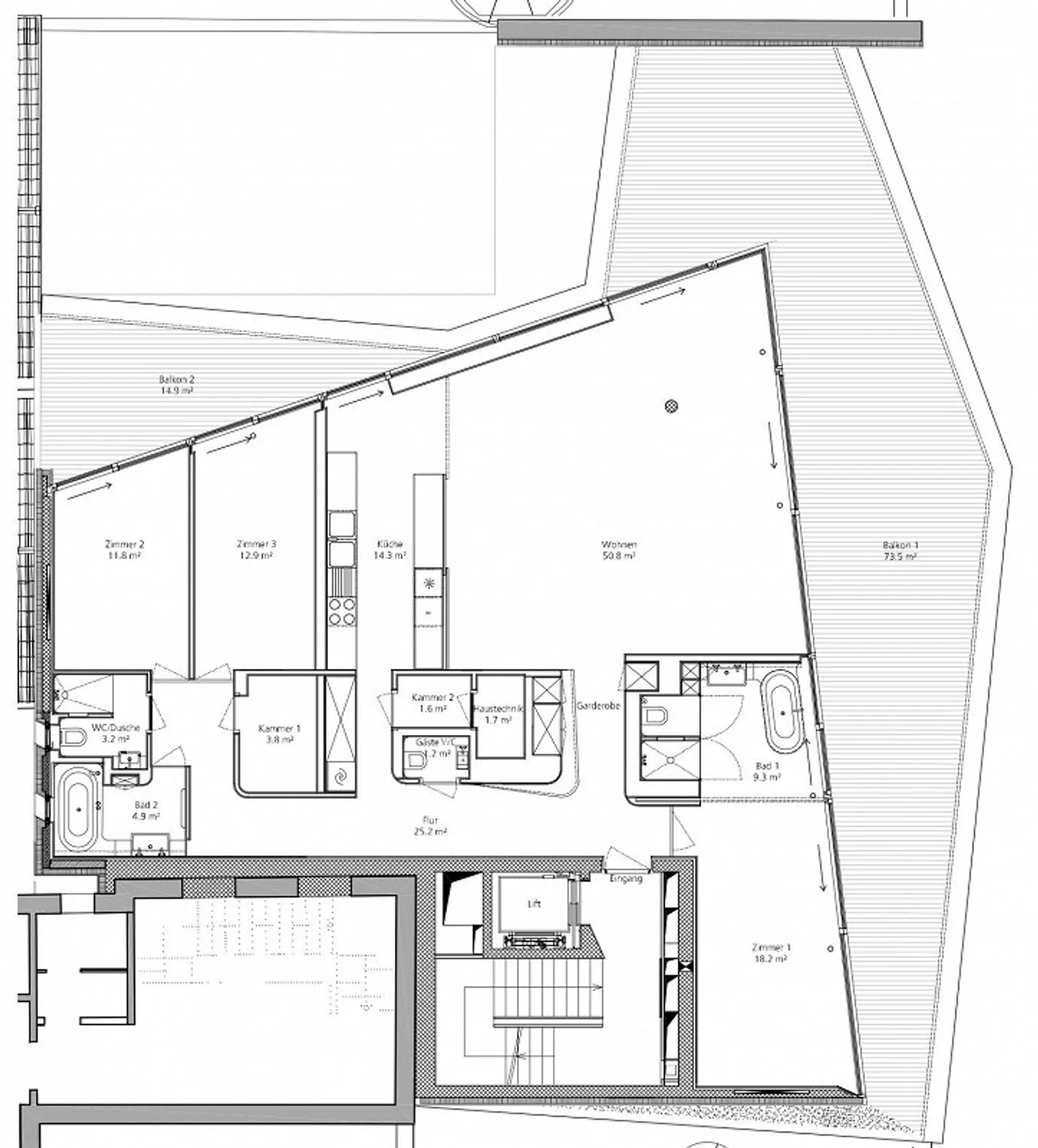Luxuriöse Wohnung am Rhein - Foto 14 von 14
