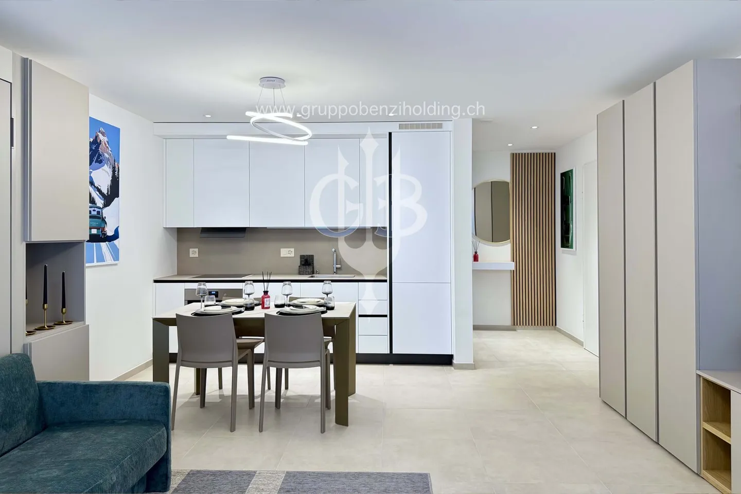 DIRECTLY FROM THE BUILDER - Giubiasco - 1.5 Rooms with Garden - Photo 1 of 21