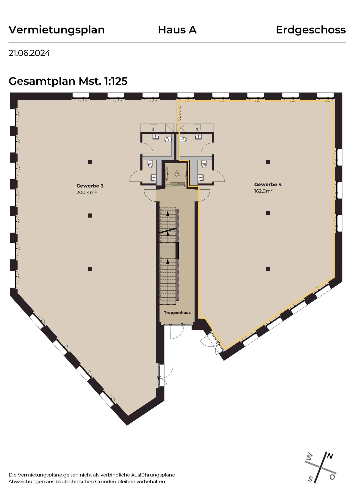 FIRST RENTAL - Future-oriented office or practice space of 163 m2 in a high-quality new construction project - Photo 2 of 7