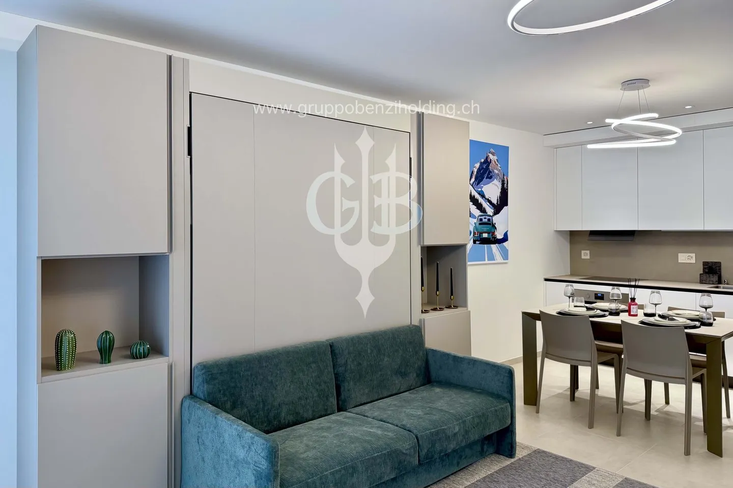 DIRECTLY FROM THE BUILDER - Giubiasco - 1.5 Rooms with Garden - Photo 9 of 21