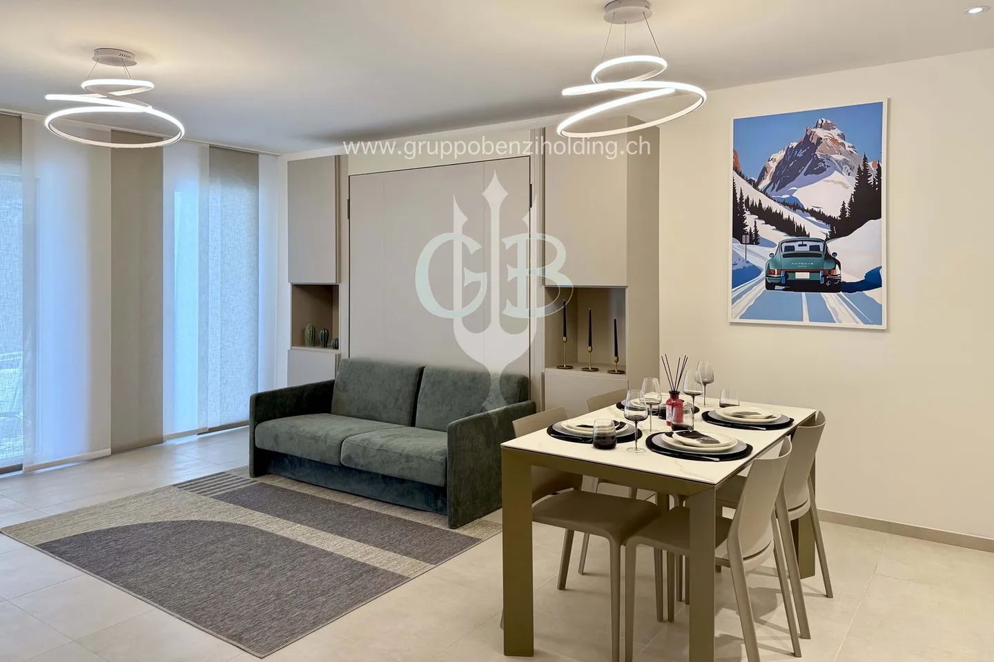 DIRECTLY FROM THE BUILDER - Giubiasco - 1.5 Rooms with Garden - Photo 11 of 21