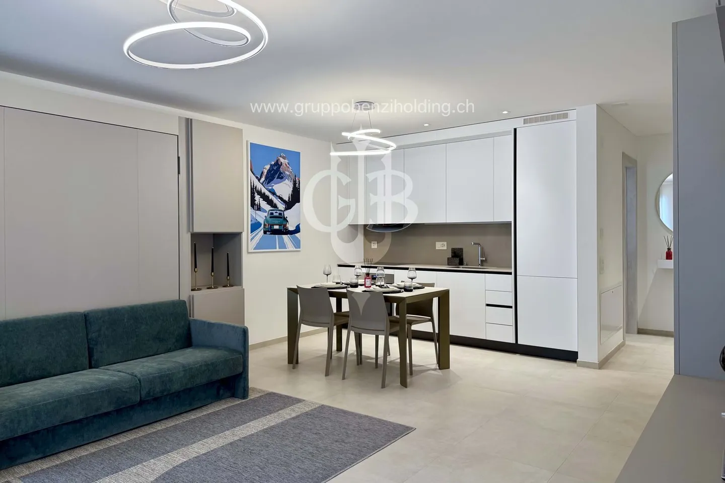 DIRECTLY FROM THE BUILDER - Giubiasco - 1.5 Rooms with Garden - Photo 12 of 21