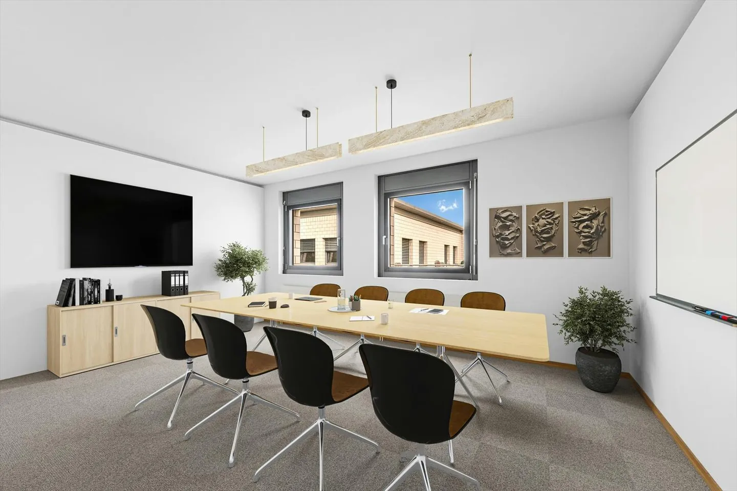 Büroflächen mit flexiblem Ausbaukonzept von 170 - 530 m2 im Business Center G15 - Foto 5 von 9