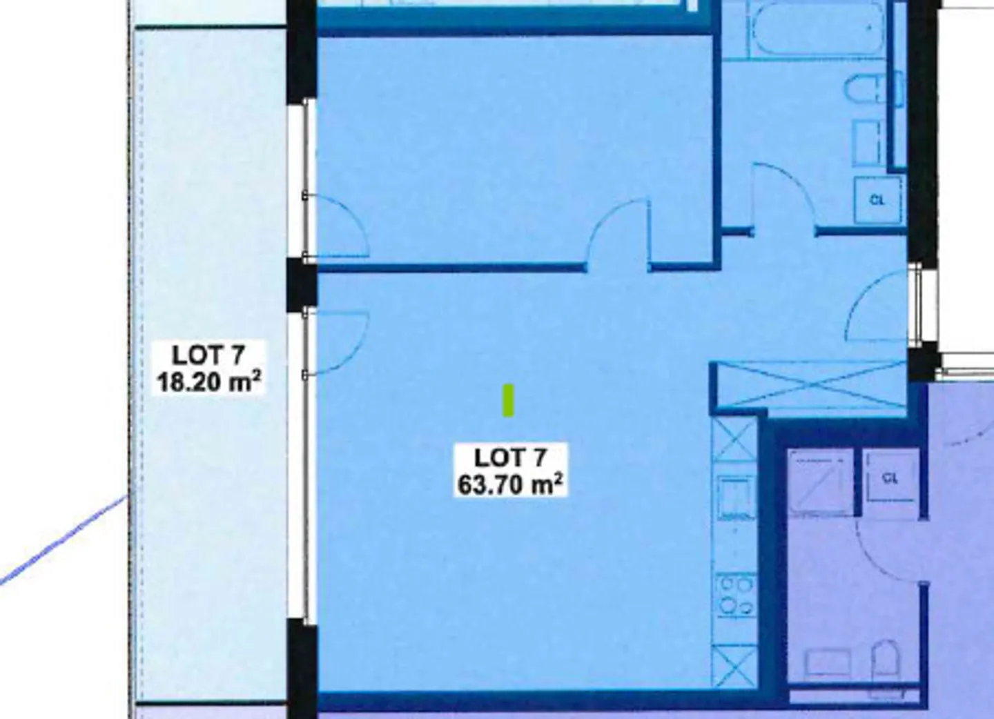 Neue Wohnung - 2,5 Zimmer im 2. Stock - Foto 1 von 5