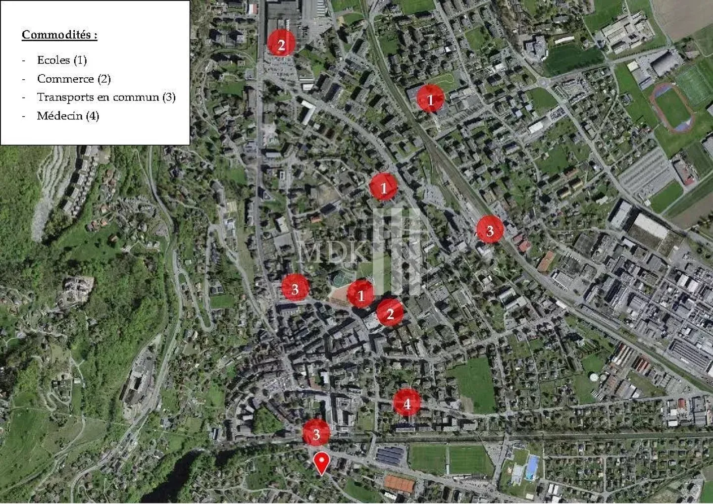 Geräumige angrenzende Villa auf 3 Ebenen mit 5,5 Zimmern und einer Bruttofläche von 176 m2. - Foto 8 von 10