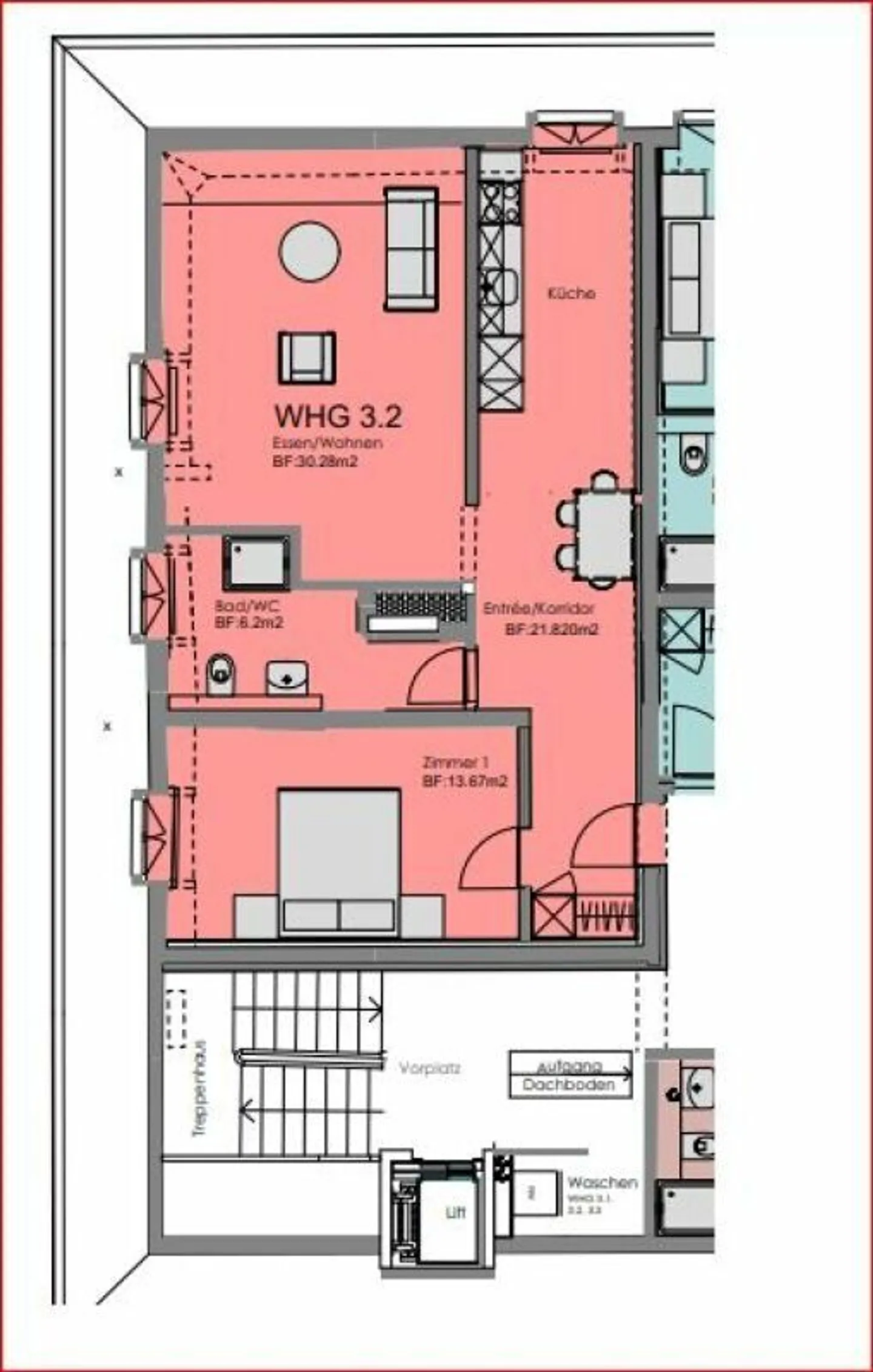 Charming 2.5 Room Apartment - Photo 3 of 11