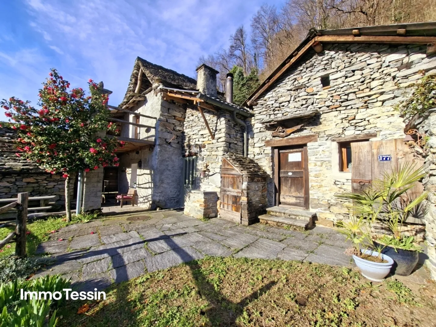 Charming and stylishly renovated dream rustic house with a view of the Verzasca dam and 5800 m2 of natural land - Photo 2 of 13