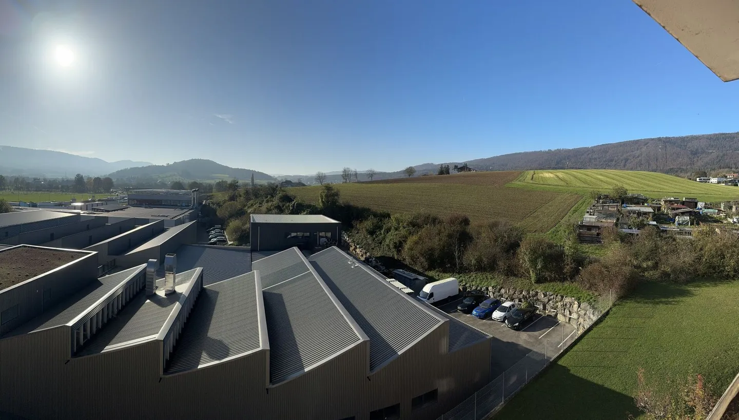 Bel appartamento ristrutturato di 2,5 locali con vista a Delémont - Foto 4 di 9