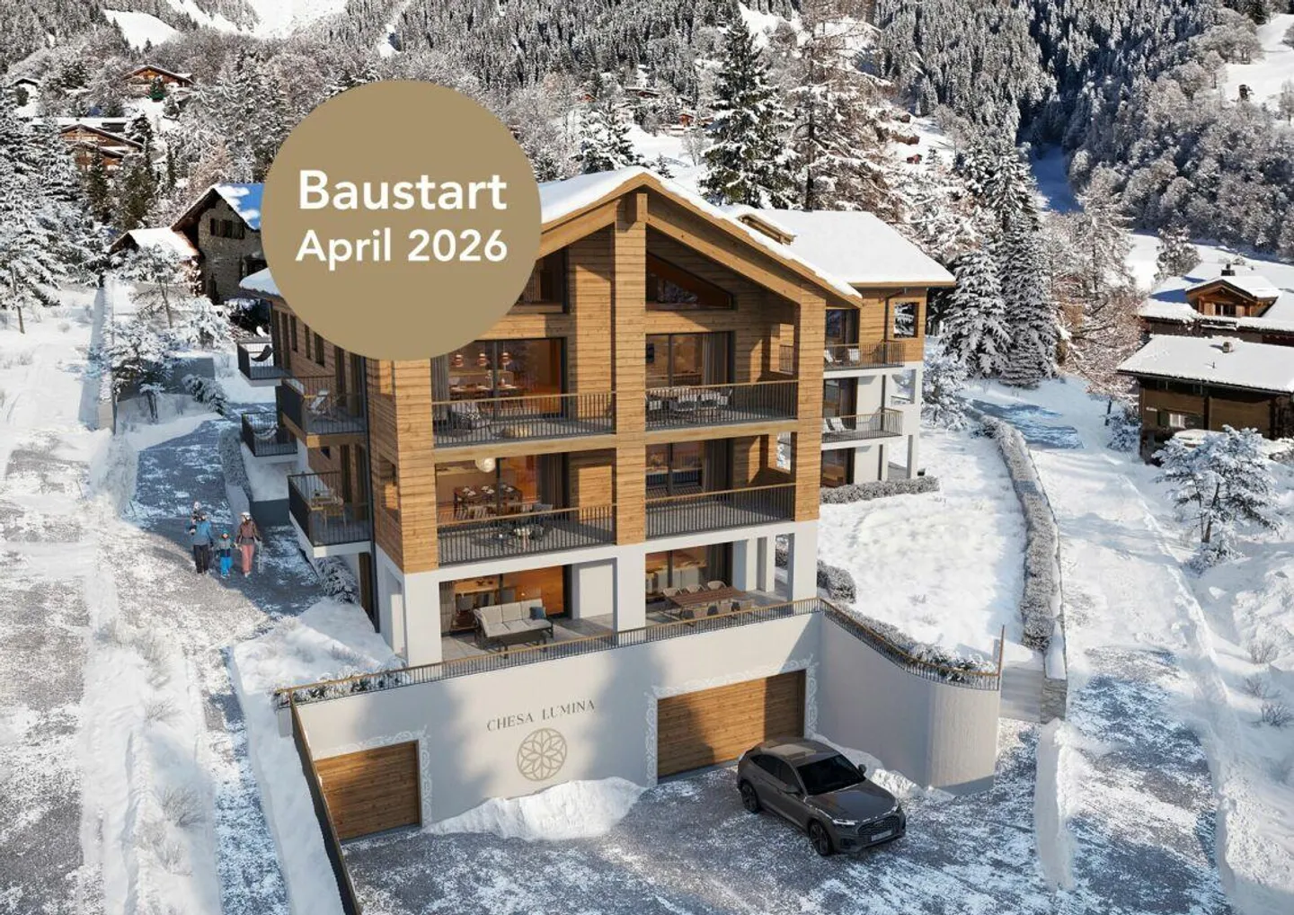 Charmantes Duplex in Klosters - Foto 1 von 6