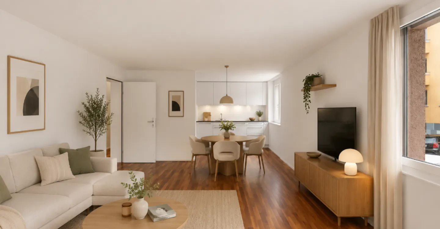 Appartement moderne à proximité immédiate de Schaffhauserplatz - Photo 3 sur 12