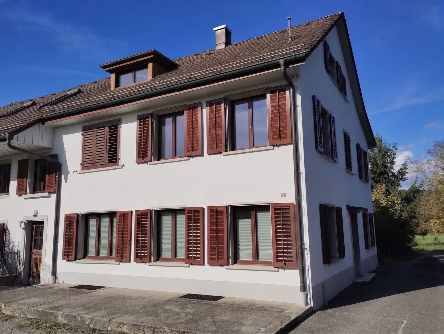 Maison jumelée avec réserve de construction - Photo 1 sur 13