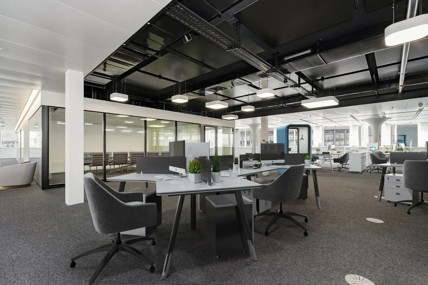 Bureau Openspace - Flexible & Adaptable, parfait pour votre entreprise ! - Photo 5 sur 8