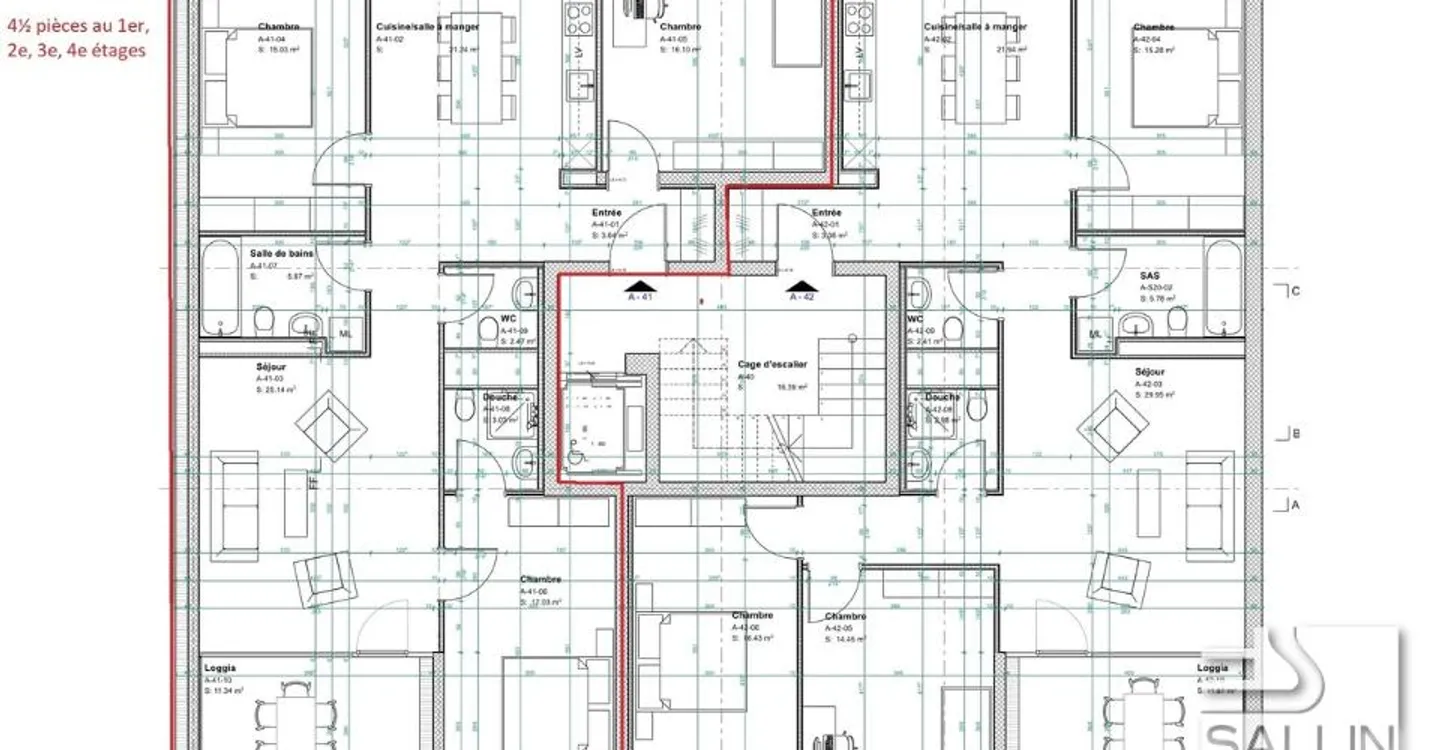 9 neue 4½-Zimmer-Wohnungen mit Parkplatz im Stadtzentrum - Foto 2 von 4