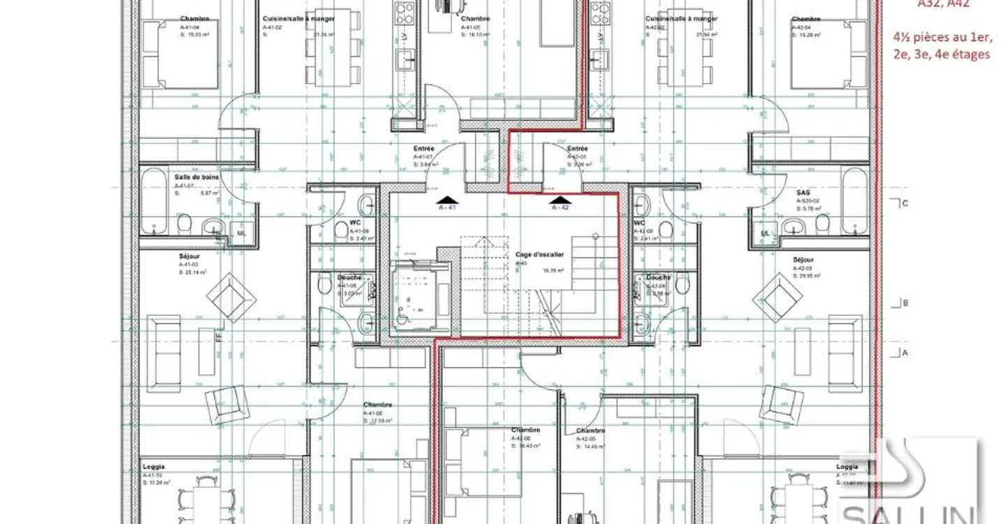 9 neue 4½-Zimmer-Wohnungen mit Parkplatz im Stadtzentrum - Foto 3 von 4