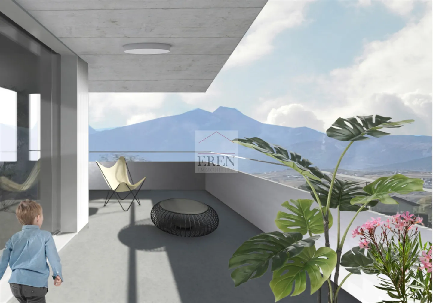 Appartement de deux pièces et demie avec grande terrasse ouest de 42,50 m2 au 3ème étage - Photo 7 sur 13